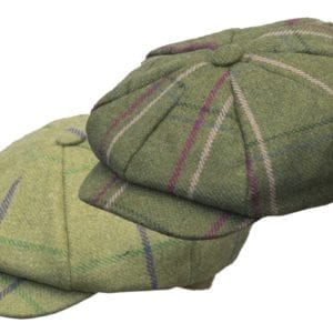 ladies tweed baker boy hat